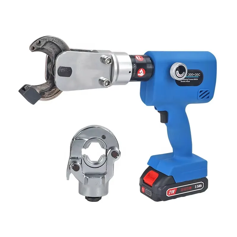 Electric Hydraulic Crimping Tool 300Mm2 - Electric Hydraulic SME-300/30C Tool Battery-Powered 16-300mm2