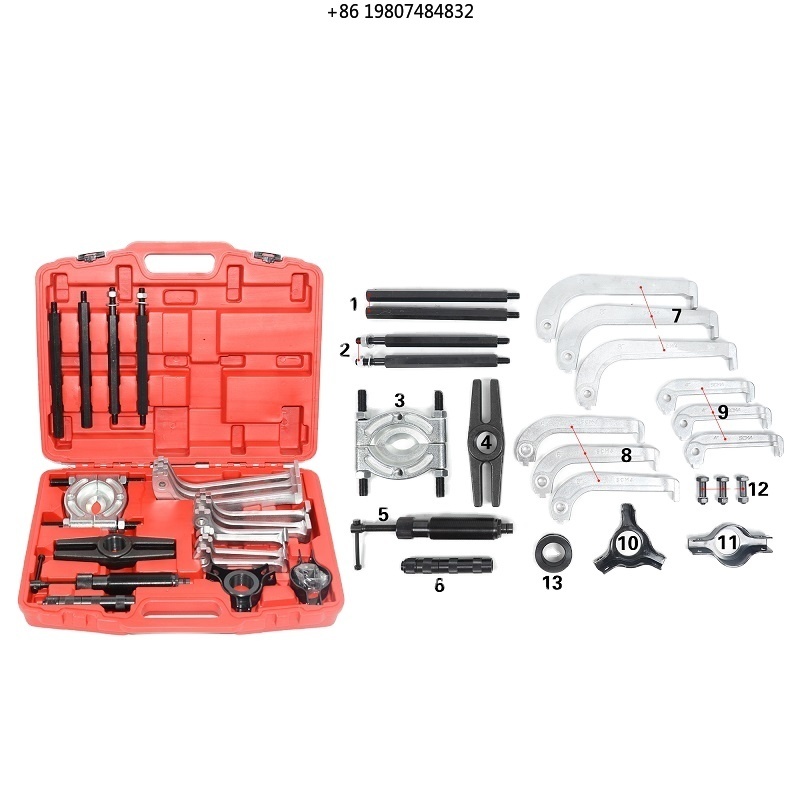 Hydraulic Bearing Puller Set - Auto Car Repair Tool Kit Set