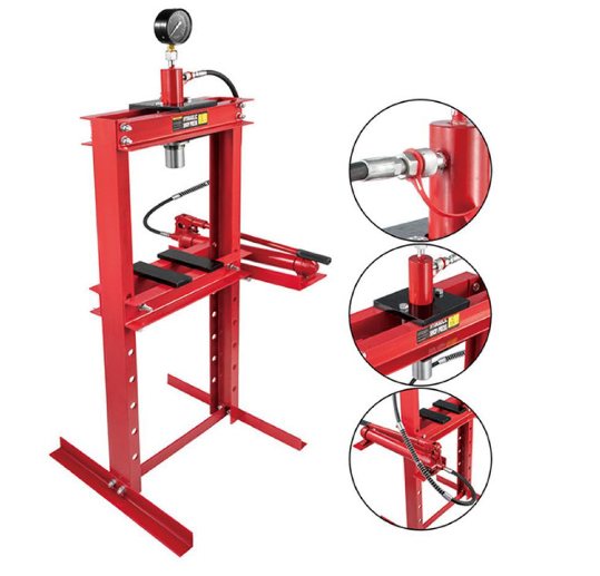 Manual Hydraulic Press 12 Ton - Garage Using Hydraulic Machine Manual Shop