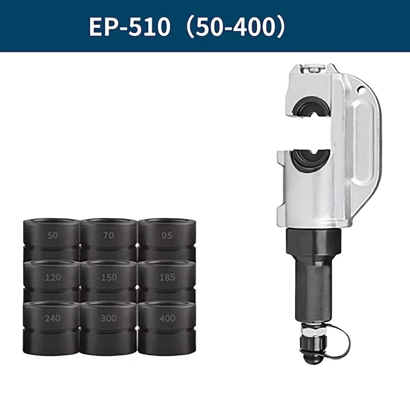 Hydraulic Crimping Tool 400Mm2 - 110v Electric hydraulic crimping pliers 50
