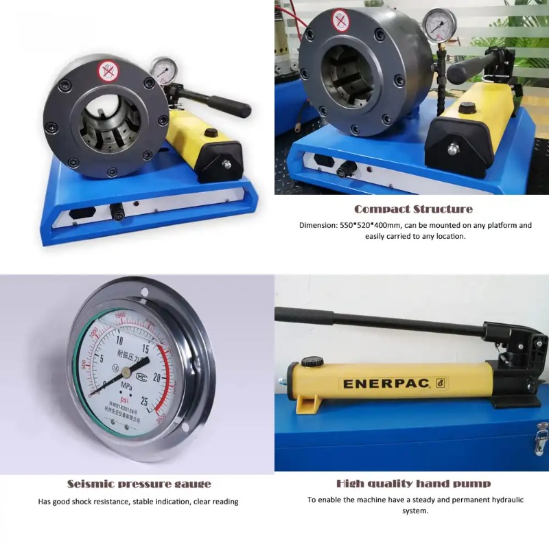 Hydraulic Hose Crimper 2 Inch - Portable 2 Inch Hydraulic Hose Crimper,