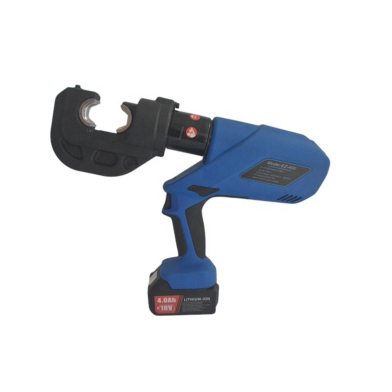 Hydraulic Crimping Tool 400Mm2 - Rechargeable Power Wire Crimper EZ-400/55 Battery
