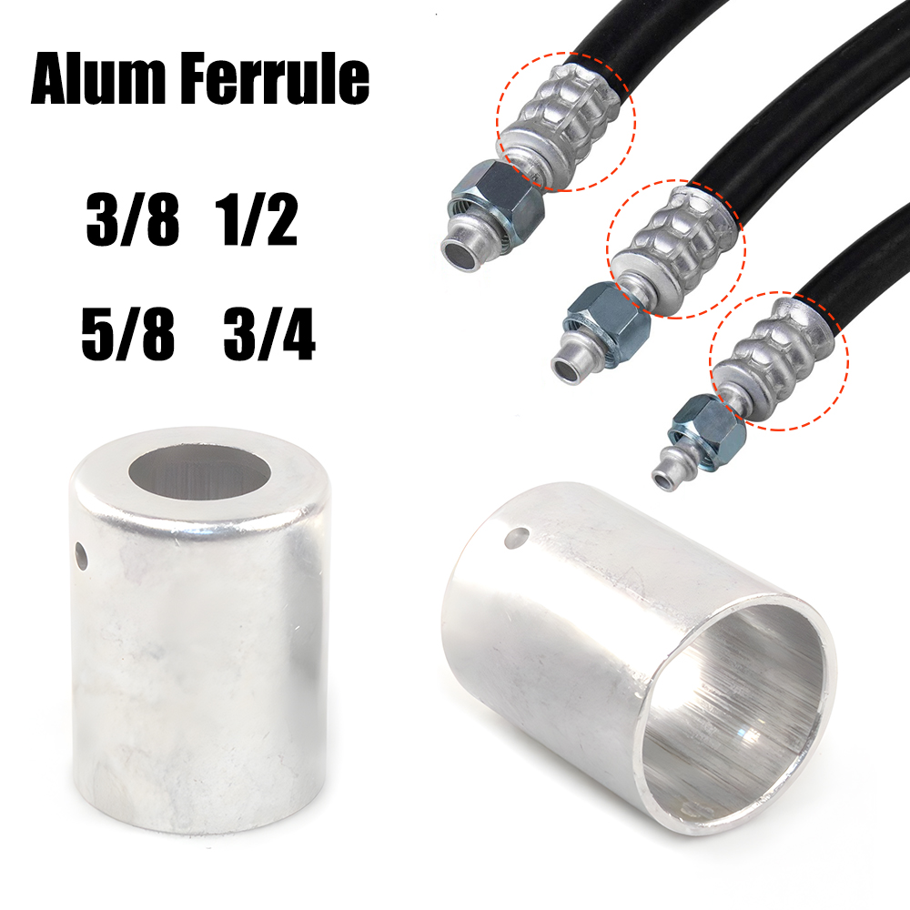 Hydraulic Hose Crimper Machine - Aluminum Ferrules Pipe Joint Fitting Sleeve
