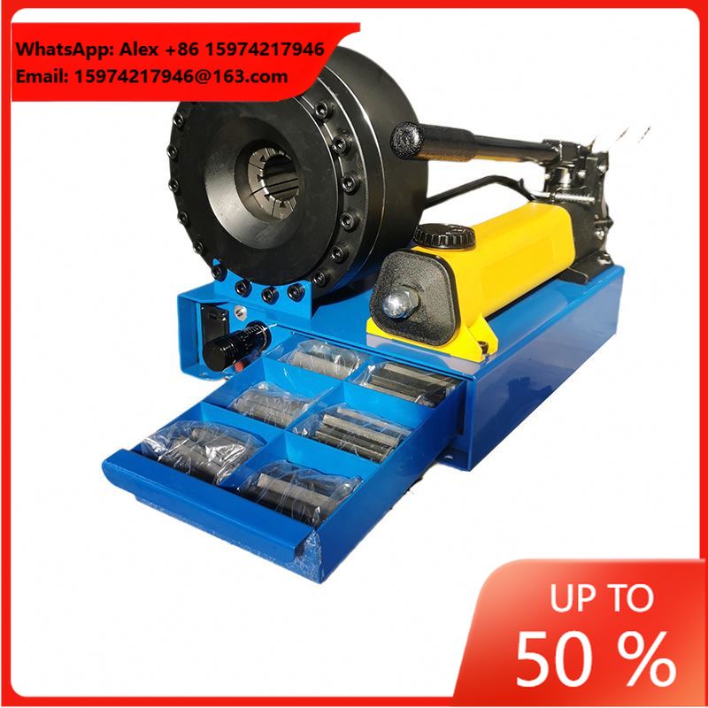 Hydraulic Hose Crimper Machine - Hand Hydraulic Pipe Squeezing Crimper Machines