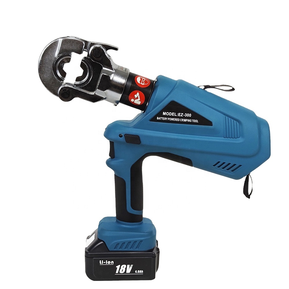 Electric Hydraulic Crimping Tool 300Mm2 - 6T 300mm2 Electric Battery Powered Cable