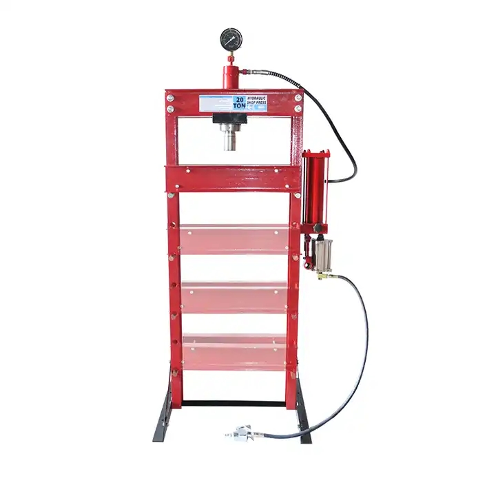 Hydraulic Press 20 Ton Shop Press - CE Certified 20 Ton Air Hydraulic
