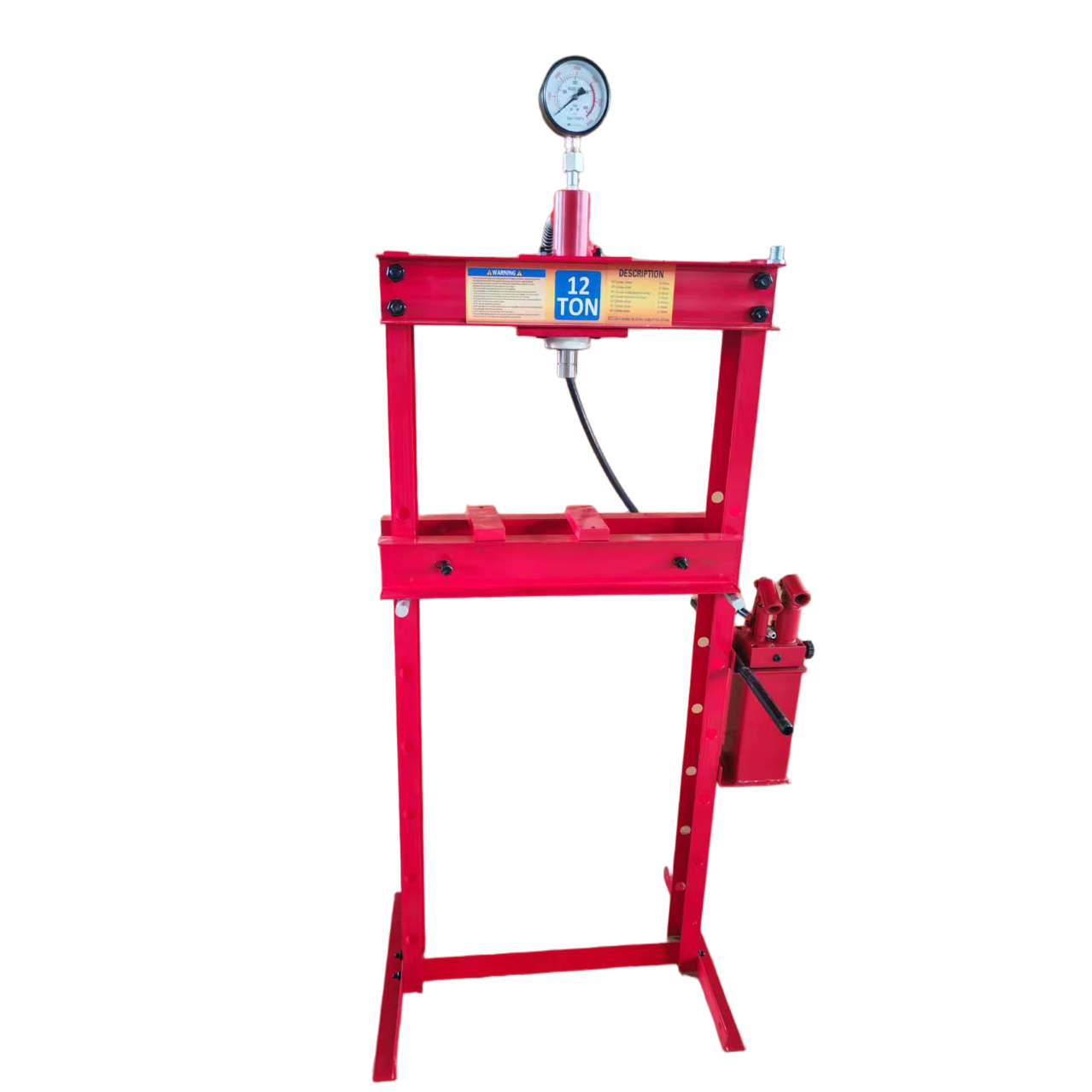 Garage Using Hydraulic Machine - огляд і ціна Manual Hydraulic Press 12 Ton