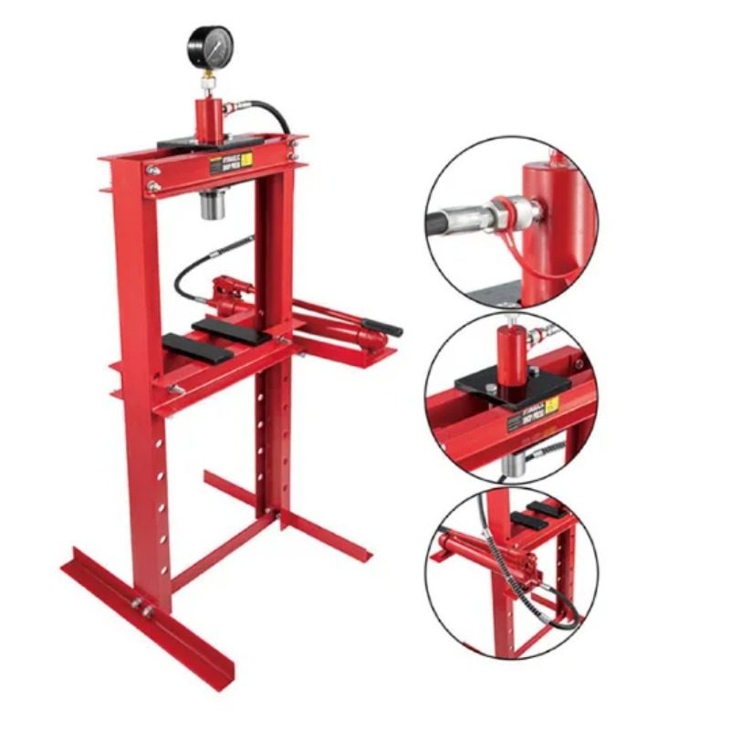 Garage Using Hydraulic Machine - огляд і ціна Manual Hydraulic Press 12 Ton