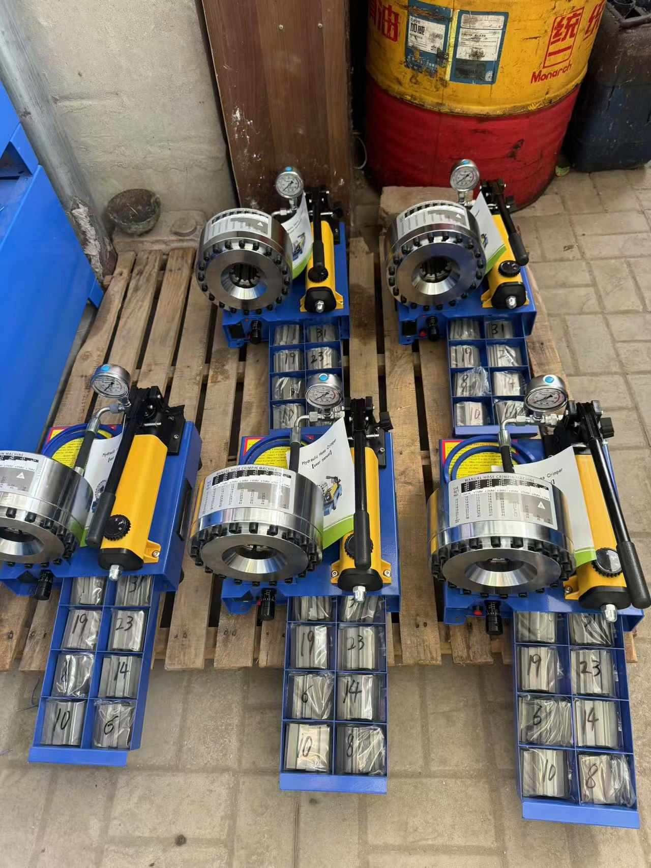 1-inch-Manual/2-inch-Manual /  - огляд і ціна Hydraulic Hose Crimper 2 Inch