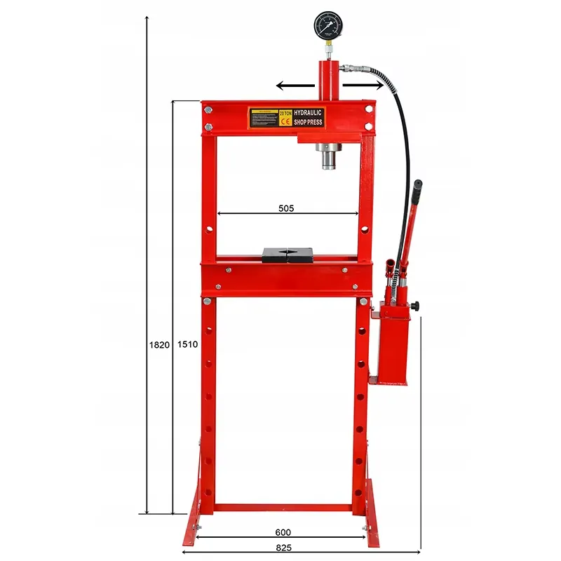 Double Piston Pump 20 Ton Hydr - огляд і ціна Hydraulic Press 20 Ton Shop Press