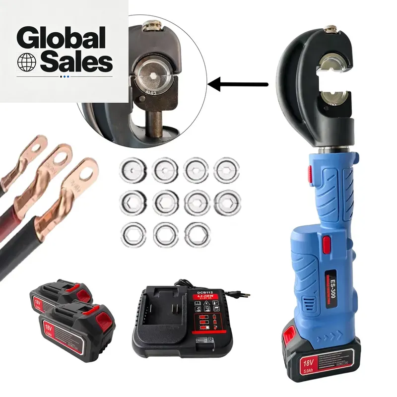 ES-300 Battery Powered Hydraul - огляд і ціна Hydraulic Crimping Tool 16-300Mm2