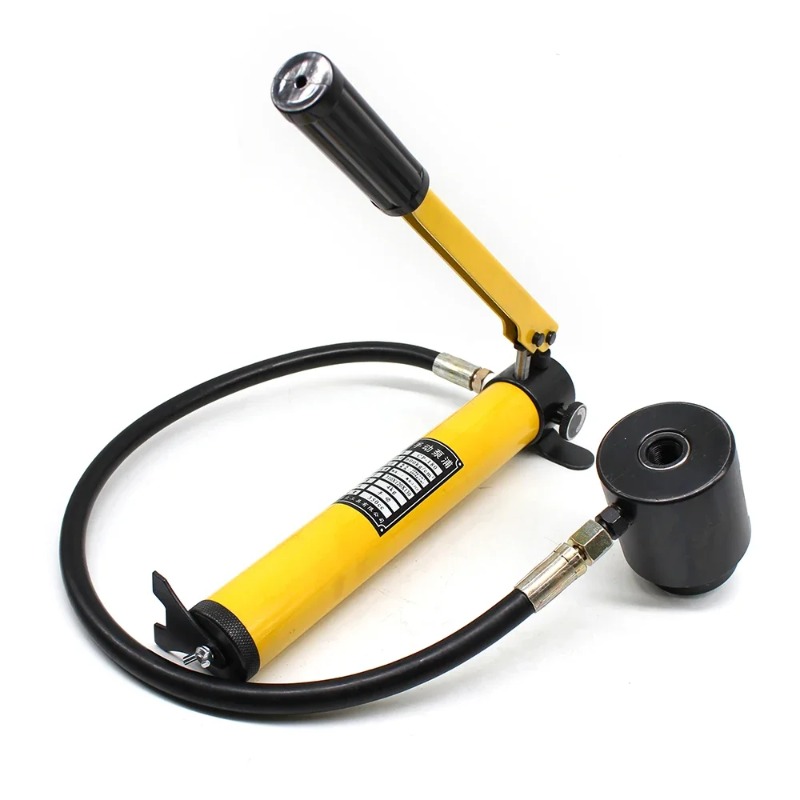 【Hot】15T Manual Hydraulic Hole - огляд і ціна Hydraulic Knockout Punch Set