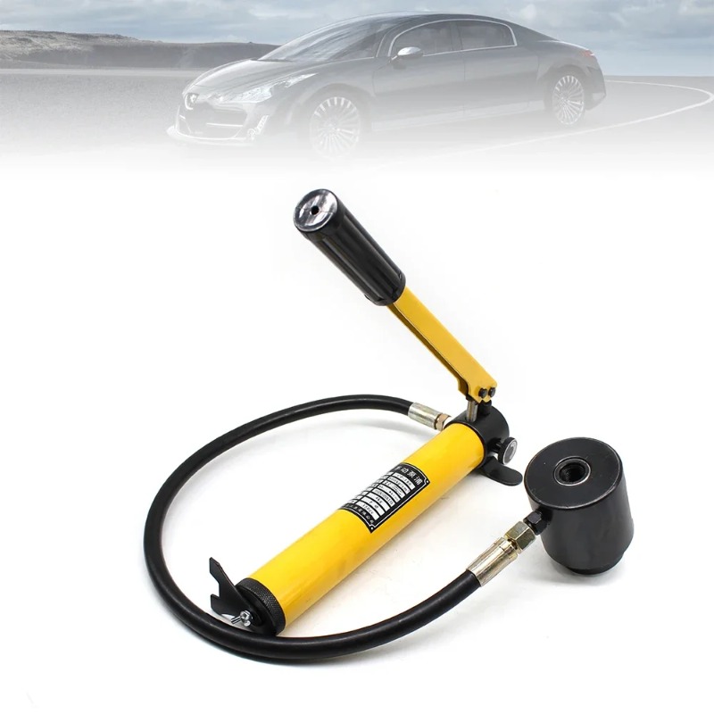 【Hot】15T Manual Hydraulic Hole - огляд і ціна Hydraulic Knockout Punch Set