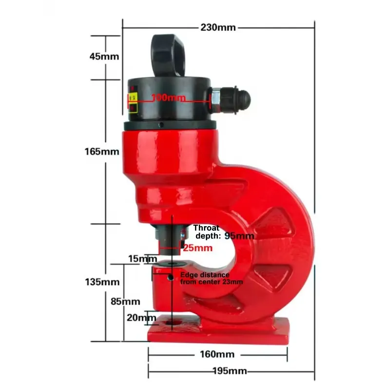 Hydraulic Hole Puncher Angle S - огляд і ціна Hydraulic Busbar Punch Machine
