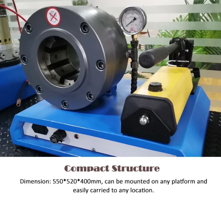 Portable 2 Inch Hydraulic Hose - огляд і ціна Hydraulic Hose Crimper 2 Inch