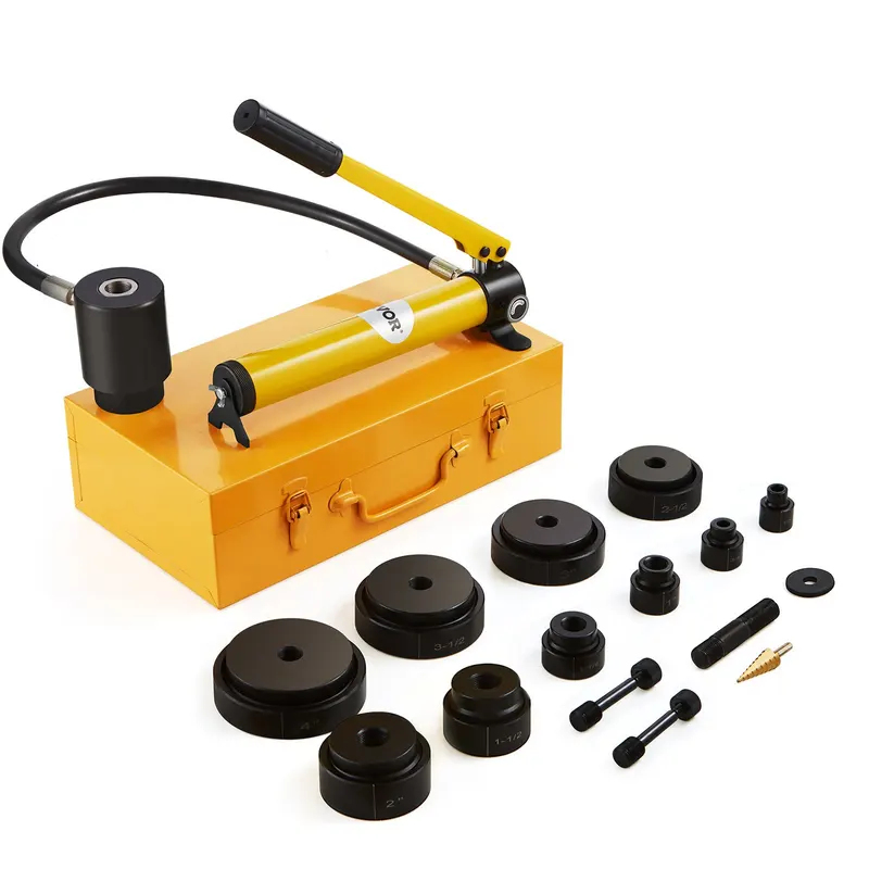 15 Ton Hydraulic Knockout Punc - огляд і ціна Hydraulic Knockout Punch Set