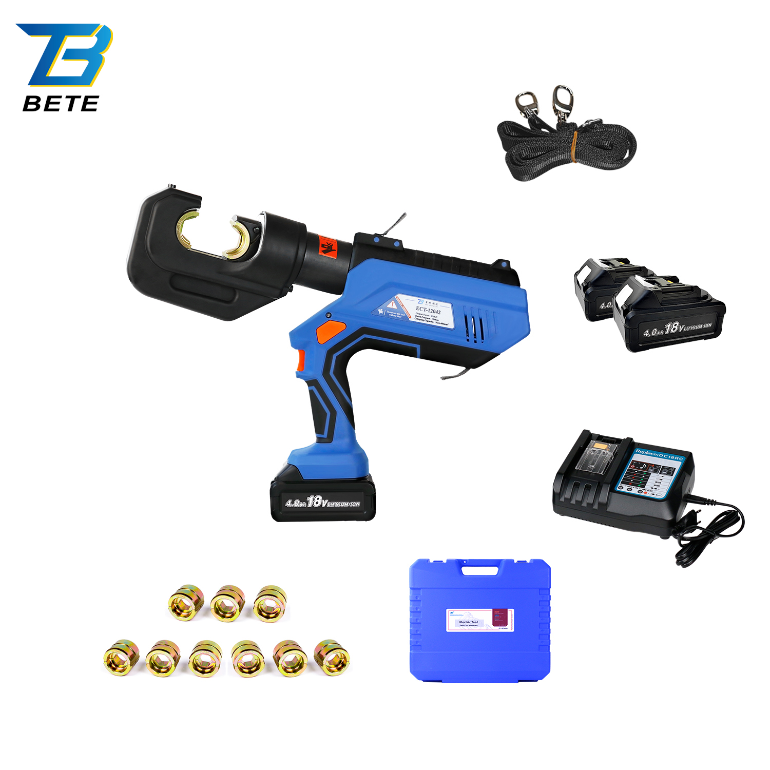 ECT-12042 700bar Battery Cu50- - огляд і ціна Hydraulic Crimping Tool 400Mm2