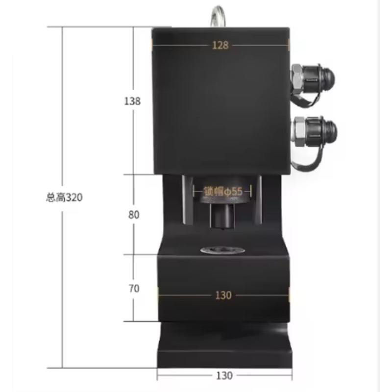 CH-80 50T Copper Busbar Hydrau - огляд і ціна Hydraulic Busbar Punch Machine