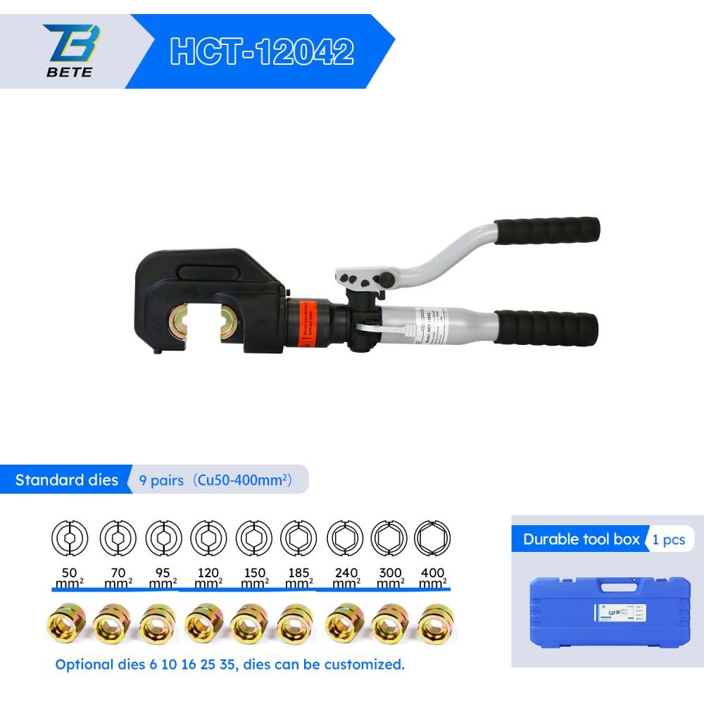 -12042 Manual Hydraulic Crimpi - огляд і ціна Hydraulic Crimping Tool 400Mm2