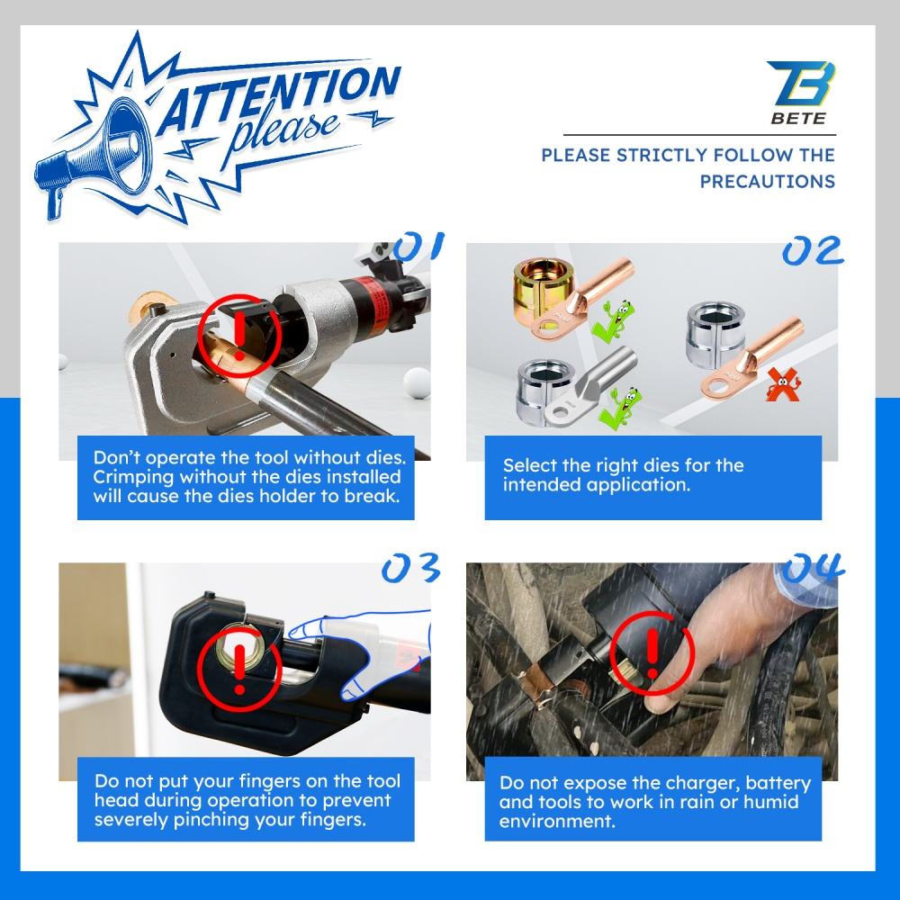 -12042 Manual Hydraulic Crimpi - огляд і ціна Hydraulic Crimping Tool 400Mm2