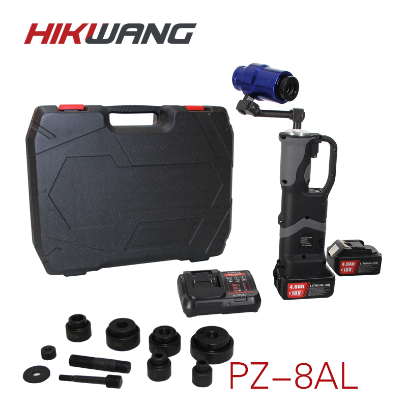 PZ-8AL  Battery Hydraulic Knoc - огляд і ціна Hydraulic Knockout Punch Set