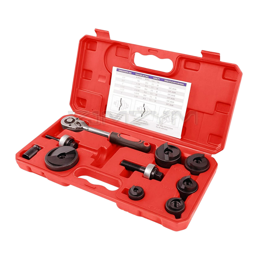 CC-60 Manual Knockout Punch Ki - огляд і ціна Hydraulic Knockout Punch Set