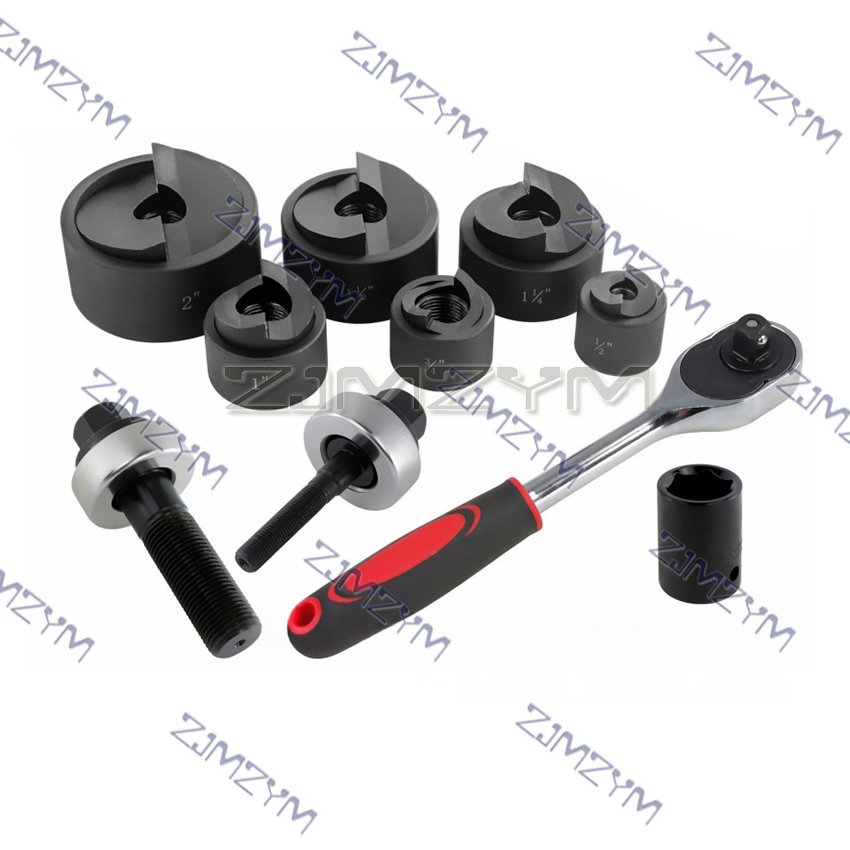 CC-60 Manual Knockout Punch Ki - огляд і ціна Hydraulic Knockout Punch Set