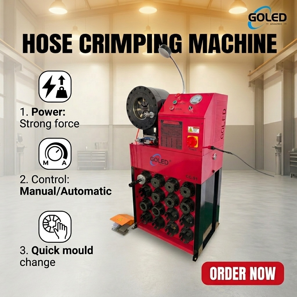 CC-91 Brand New Super Cost-eff - огляд і ціна Hydraulic Hose Crimper 2 Inch