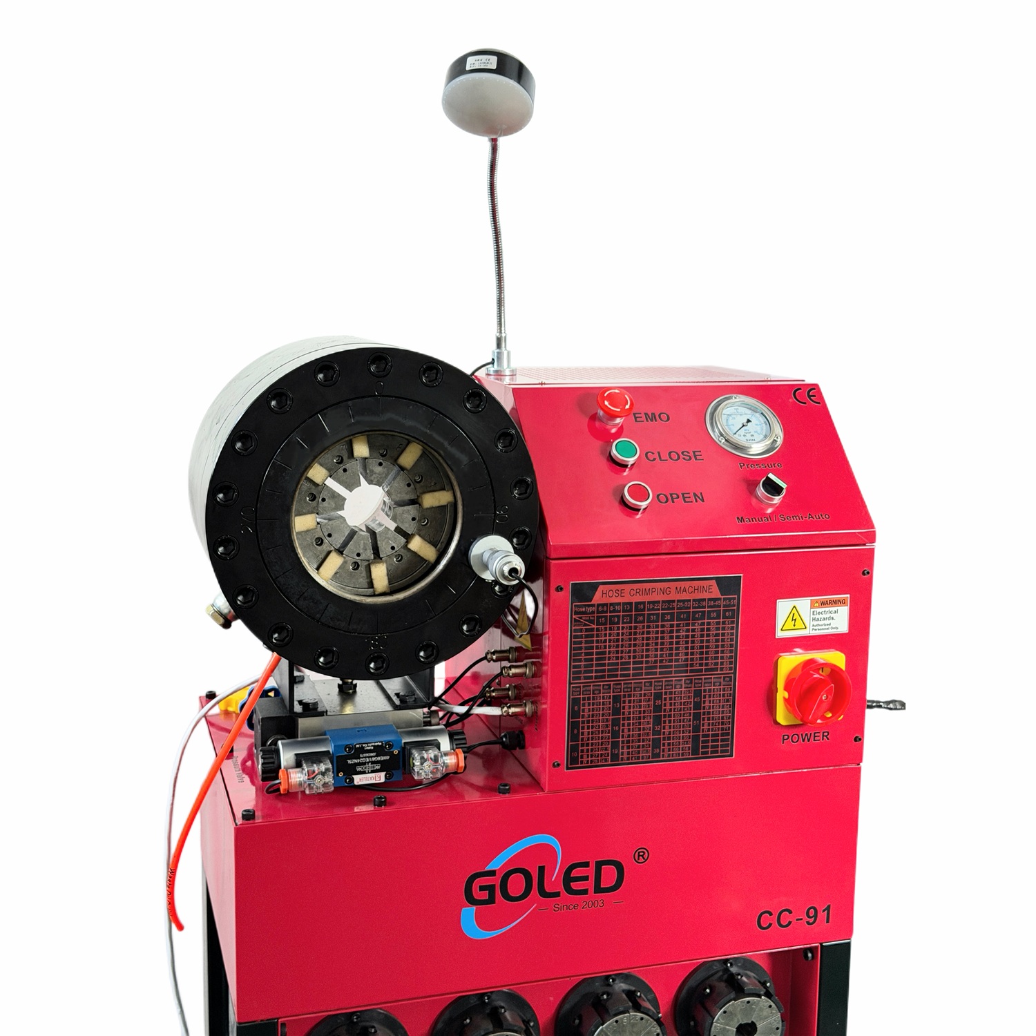 CC-91 Brand New Super Cost-eff - огляд і ціна Hydraulic Hose Crimper 2 Inch