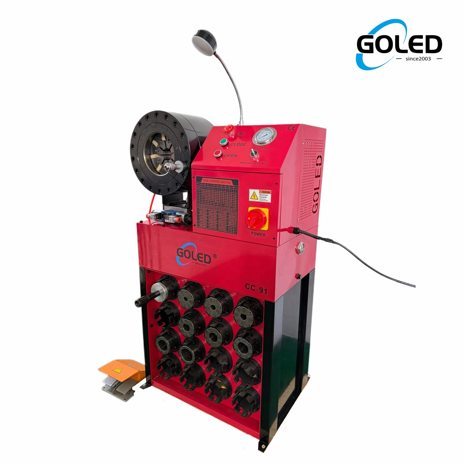 CC-91 Brand New Super Cost-eff - огляд і ціна Hydraulic Hose Crimper 2 Inch