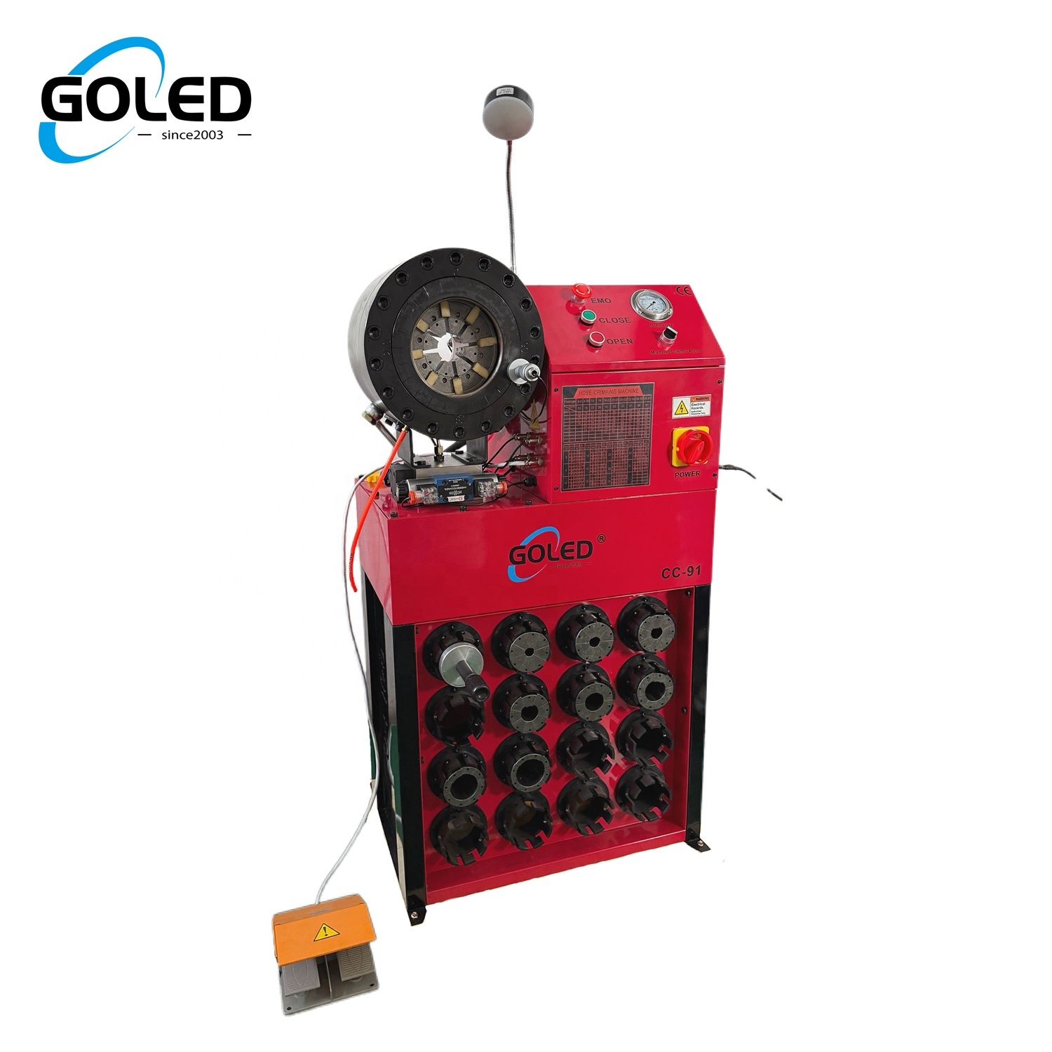 CC-91 Brand New Super Cost-eff - огляд і ціна Hydraulic Hose Crimper 2 Inch
