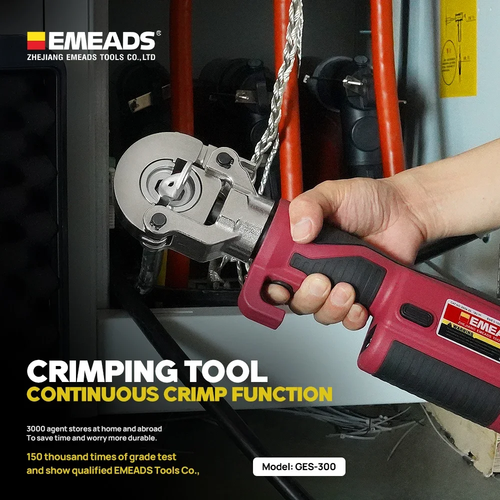 PZ-300 GES-300 2023 New Mini H - огляд і ціна Hydraulic Crimping Tool 16-300Mm2