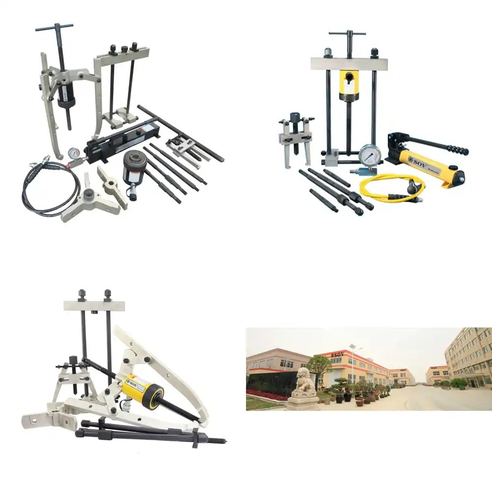 BHP-3751G for 30T 800MM Spread - огляд і ціна Hydraulic Bearing Puller Set