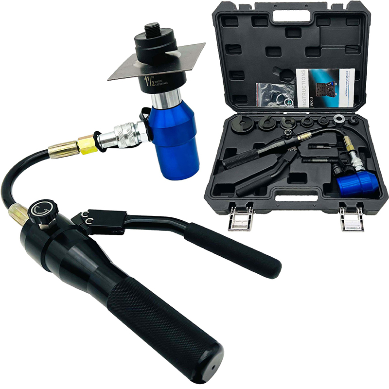 360° Rotate Hydraulic Knockout - огляд і ціна Hydraulic Knockout Punch Set