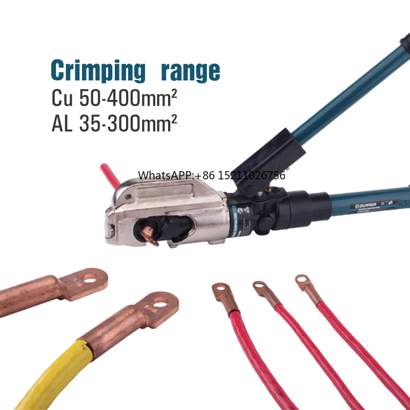 ZUPPER CYO-510B Wire lug compr - огляд і ціна Hydraulic Crimping Tool 400Mm2
